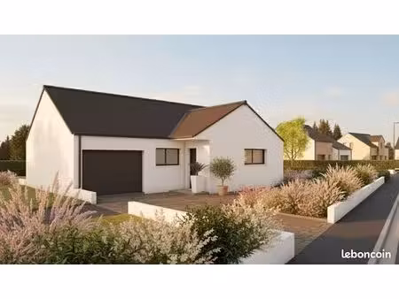 projet de construction d'une maison 98 m² avec terrain à la pommeraye (49)