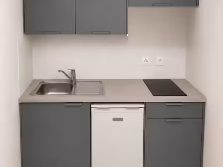 studio rénové 20 m² avec parking – résidence l'orée du bois – vandœuvre-lès-nancy - braboi