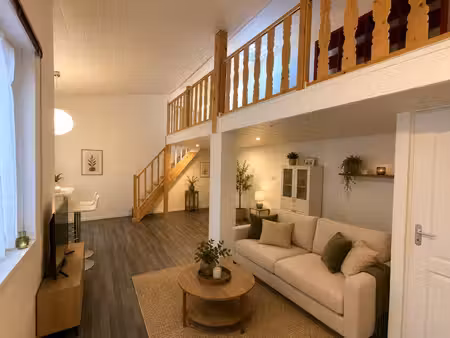 appartement type maisonnette 54m2- terrasse - 1 chambre - mezzanine - buanderie - cave