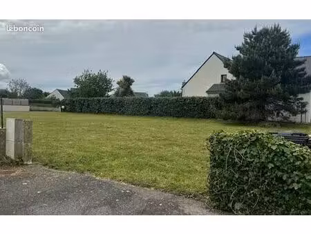 terrain constructible viabilisé 849 m² – proche bourg plouharnel