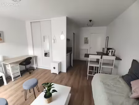 appartement f1 meublé et rénové