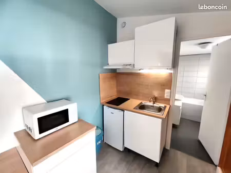 studio 22m² rénové – lille fives – meublé