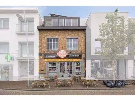 rez-de-chaussée commercial avec appartement sur le marché à