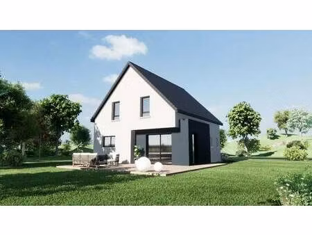 terrain avec maison neuve à vendre