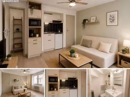 studio 17m2 meublé rénové
