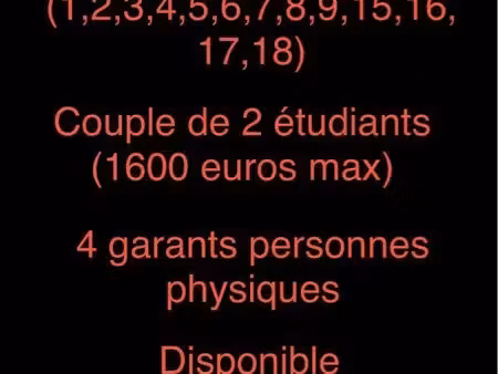 appartement t2 intra muros paris