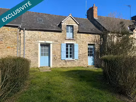 maison de bourg avec jardin  t4  sainte anne sur vilaine