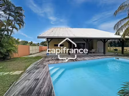 le gosier – dampierre | villa 5 pièces de 147 m² avec piscine