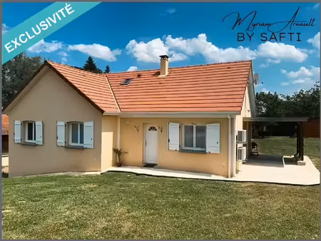 maison semi enterrée 5 chambres  sous-sol  dépendance sur terrain de 1713 m²