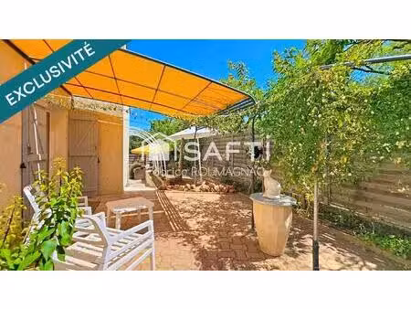 villa de 104 m² de plain-pied  quatre faces avec trois chambres garage et dépendance