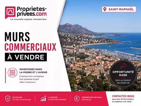 vente immeuble 8 pièces 271.26 m² à saint-raphael (83700)  1 350 000 €