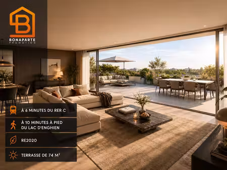 vente appartement 4 pièces 74 m² à saint-gratien (95210)  313 000 €