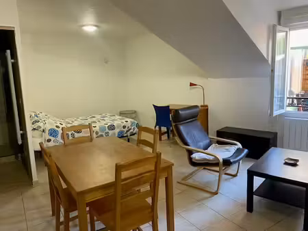 riquier - studio meuble - 27.06 m2 - parking