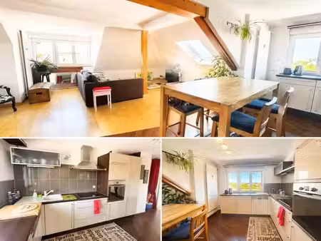 vente appartement 3 pièces 60 m² à kingersheim (68260)  138 000 €