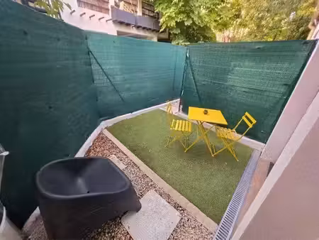 location meublée maison 2 pièces 24 m² à marseille 5ème (13005)  800 €