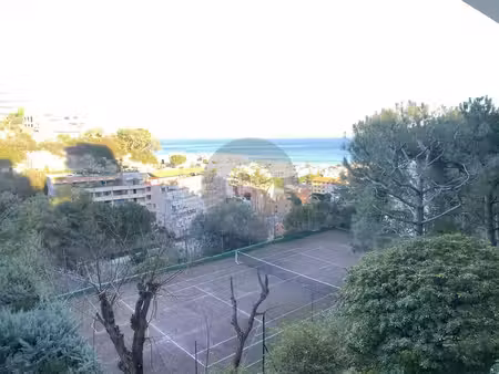 roquebrune 2 pièces 60m2 cap martin vue mer parking