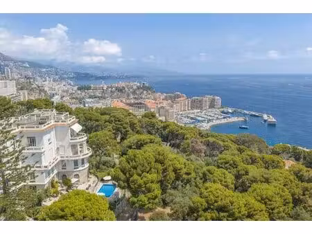 cap-d’ail – appartement d’exception avec vue mer panoramique  terrasse et jardin privatif.