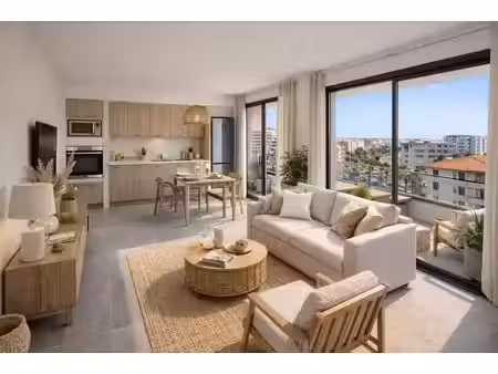 vente appartement 3 pièces 60 m² à cavalaire-sur-mer (83240)  368 000 €