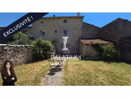 exclusivite ! ménerbes (84) – maison en pierre de 100 m² ave