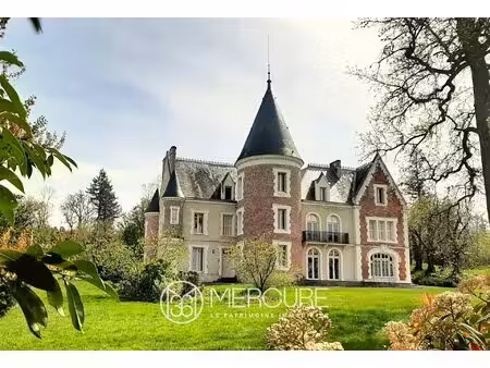 chateau renove  66ha  piscine  source