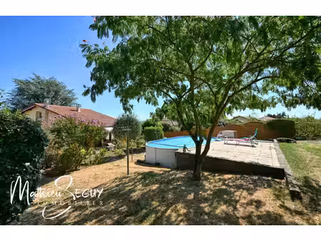 lentilly - maison p5 climatisée sur grand terrain paysager