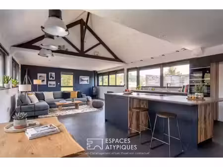 l'ancienne forge réinventée en loft