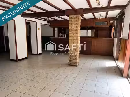 vente locaux professionnels 5 pièces 143 m² à saint-amand-les-eaux (59230)  205 754 €