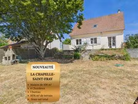 vente maison à la chapelle-saint-fray (72240) : à vendre / 110m² la chapelle-saint-fray