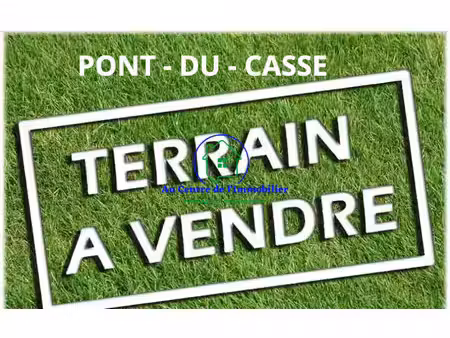 a vendre: terrain à bâtir de 1431m²
