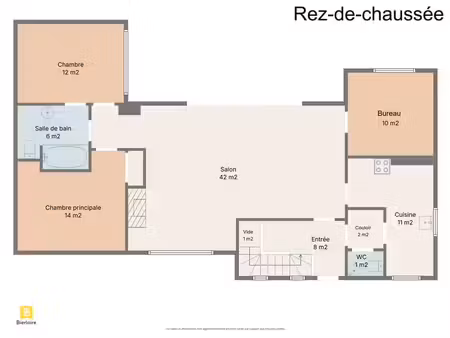 charmante villa 3 chambres avec grand terrain