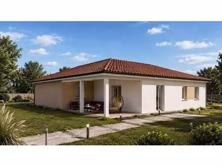 terrain avec maison neuve à vendre
