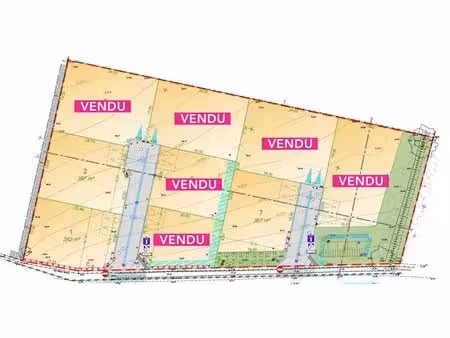 en vente terrain non constructible 367 m² – 55 500 € |moutiers-les-mauxfaits