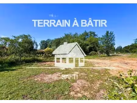 terrain constructible à vendre
