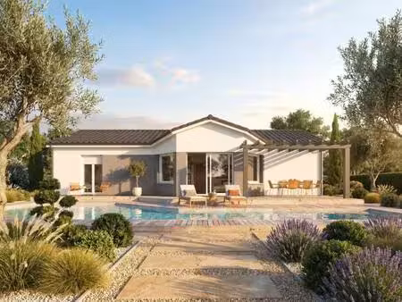 terrain avec maison neuve à vendre