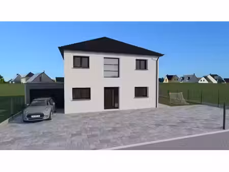 terrain avec maison neuve à vendre