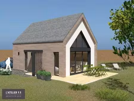 terrain avec maison neuve à vendre