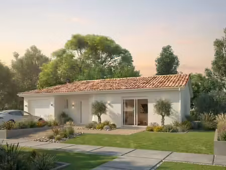 terrain avec maison neuve à vendre