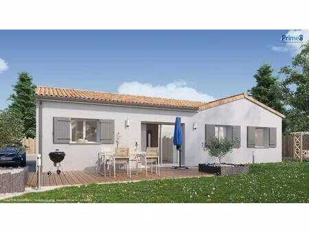 terrain avec maison neuve à vendre