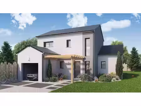 terrain avec maison neuve à vendre