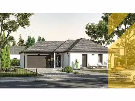 terrain avec maison neuve à vendre