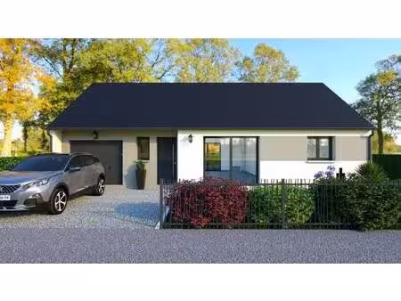 terrain avec maison neuve à vendre