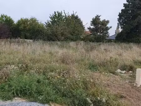 terrain constructible à vendre