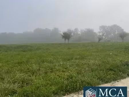 terrain constructible viabilisé à vendre