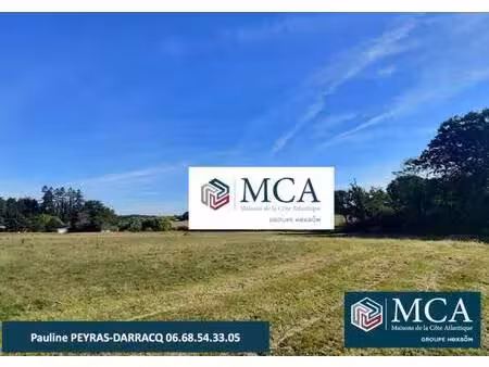 terrain constructible viabilisé à vendre