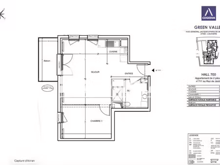 appartement à louer