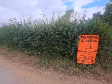 terrain constructible à vendre