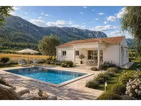 terrain avec maison neuve à vendre