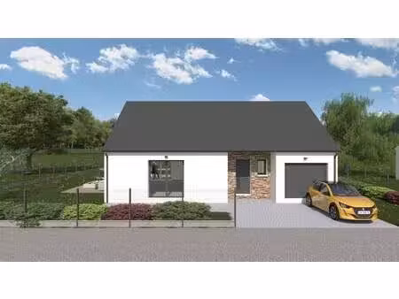 terrain avec maison neuve à vendre