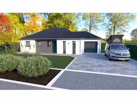 terrain avec maison neuve à vendre