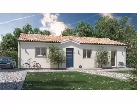 terrain avec maison neuve à vendre